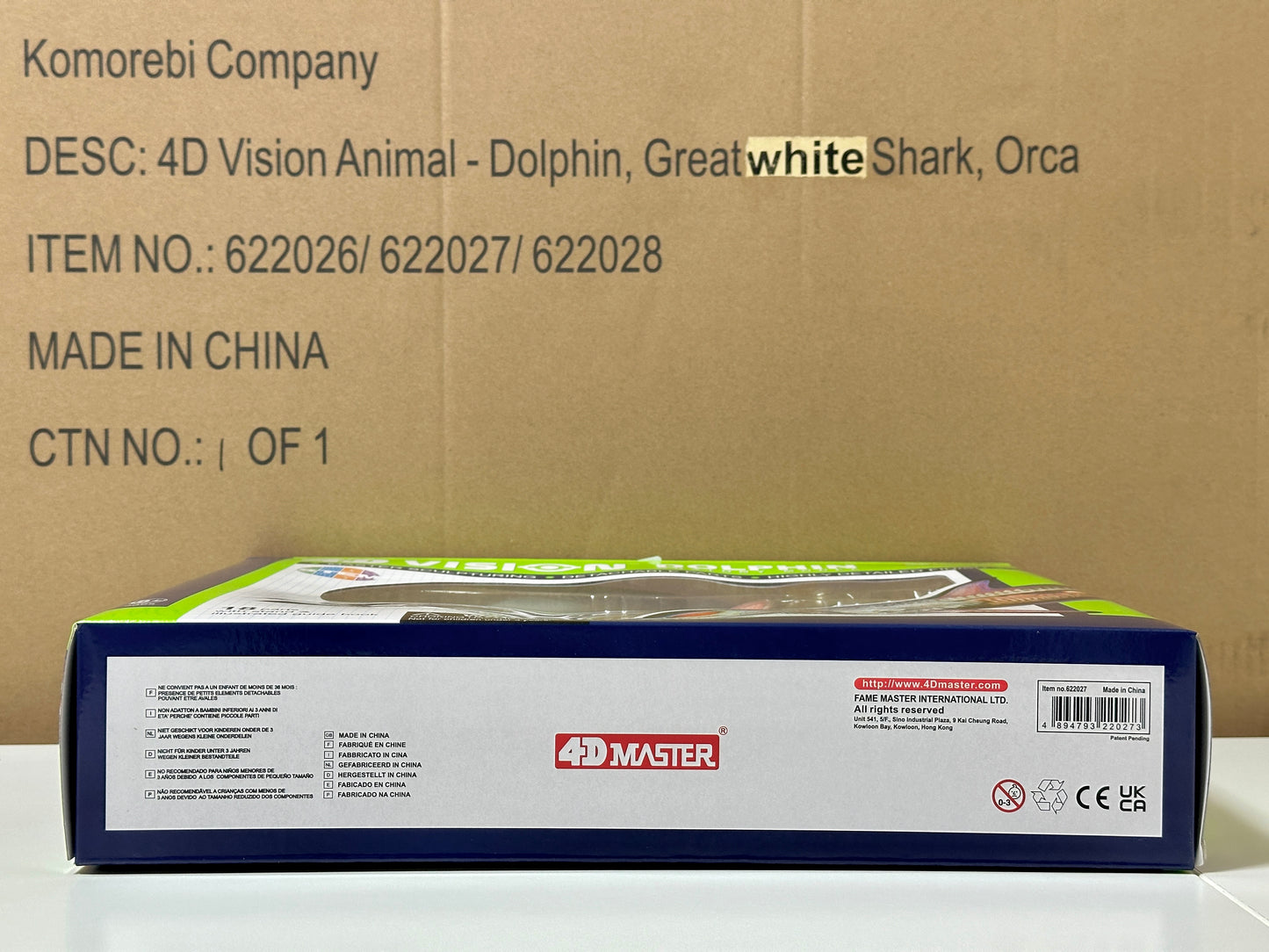 4D Master 622027 Dolphin イルカ解剖モデル