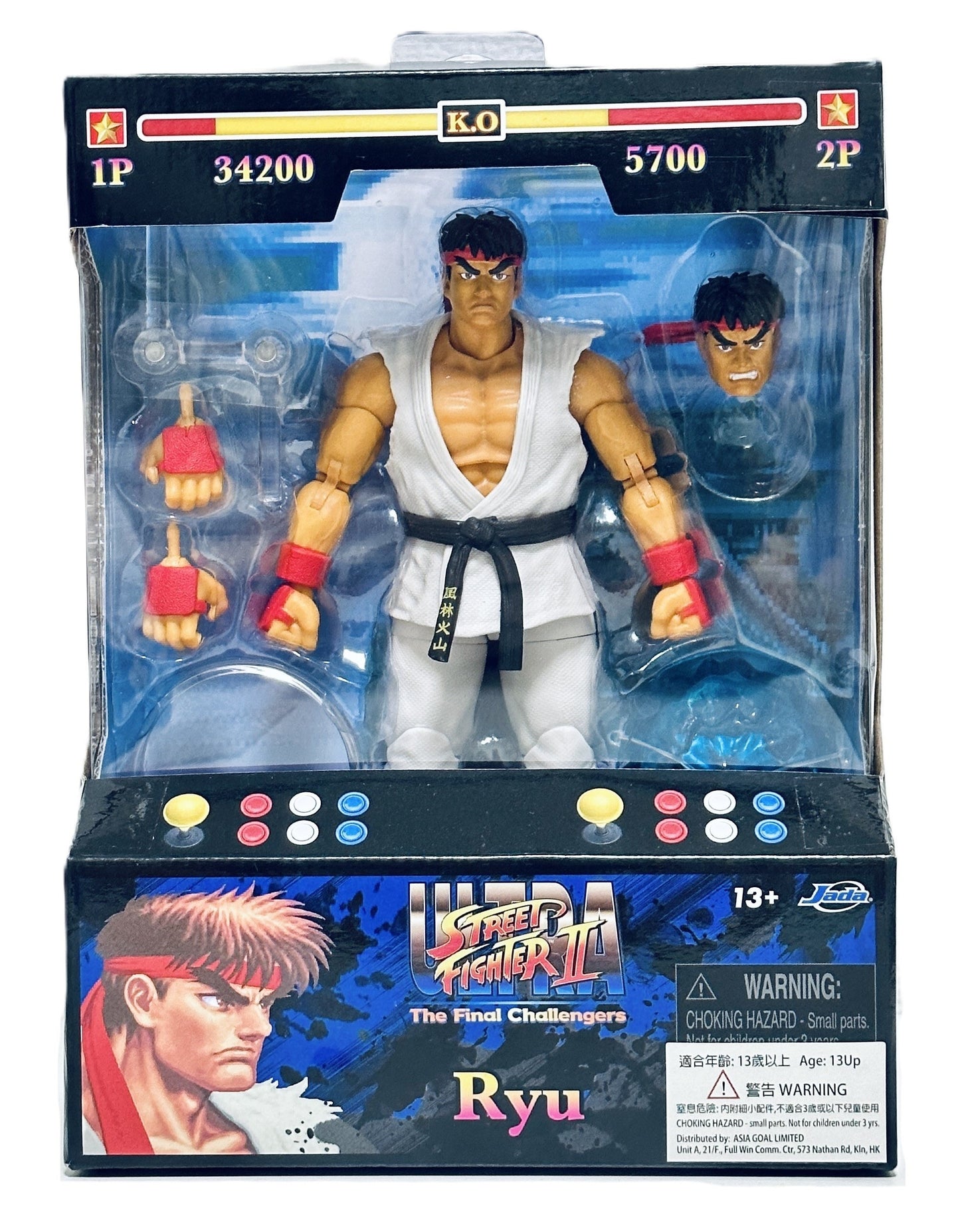 Jada Street Fighters JD34215 RYU ストリートファイター リュウ