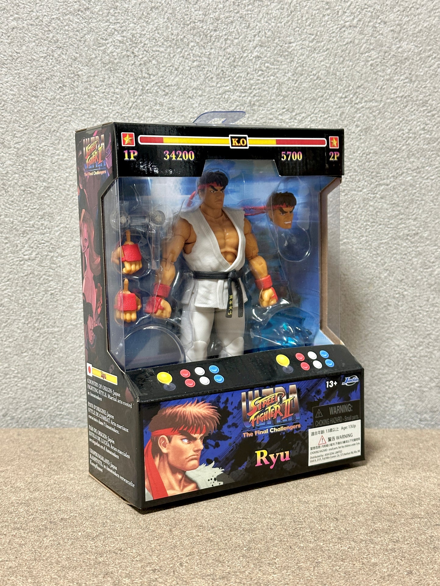 Jada Street Fighters JD34215 RYU ストリートファイター リュウ