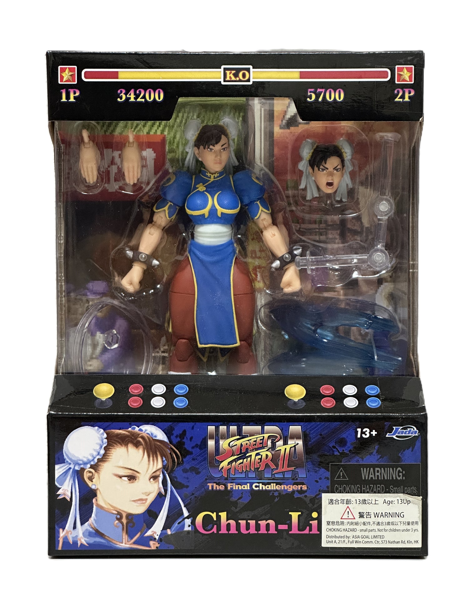 Jada Street Fighters JD34216 Chun Li 春麗 ストリートファイター チュン・リー