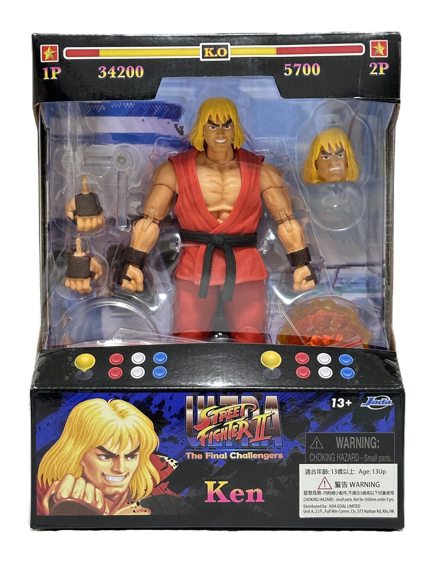 Jada Street Fighters JD34218 Ken ストリートファイター ケン