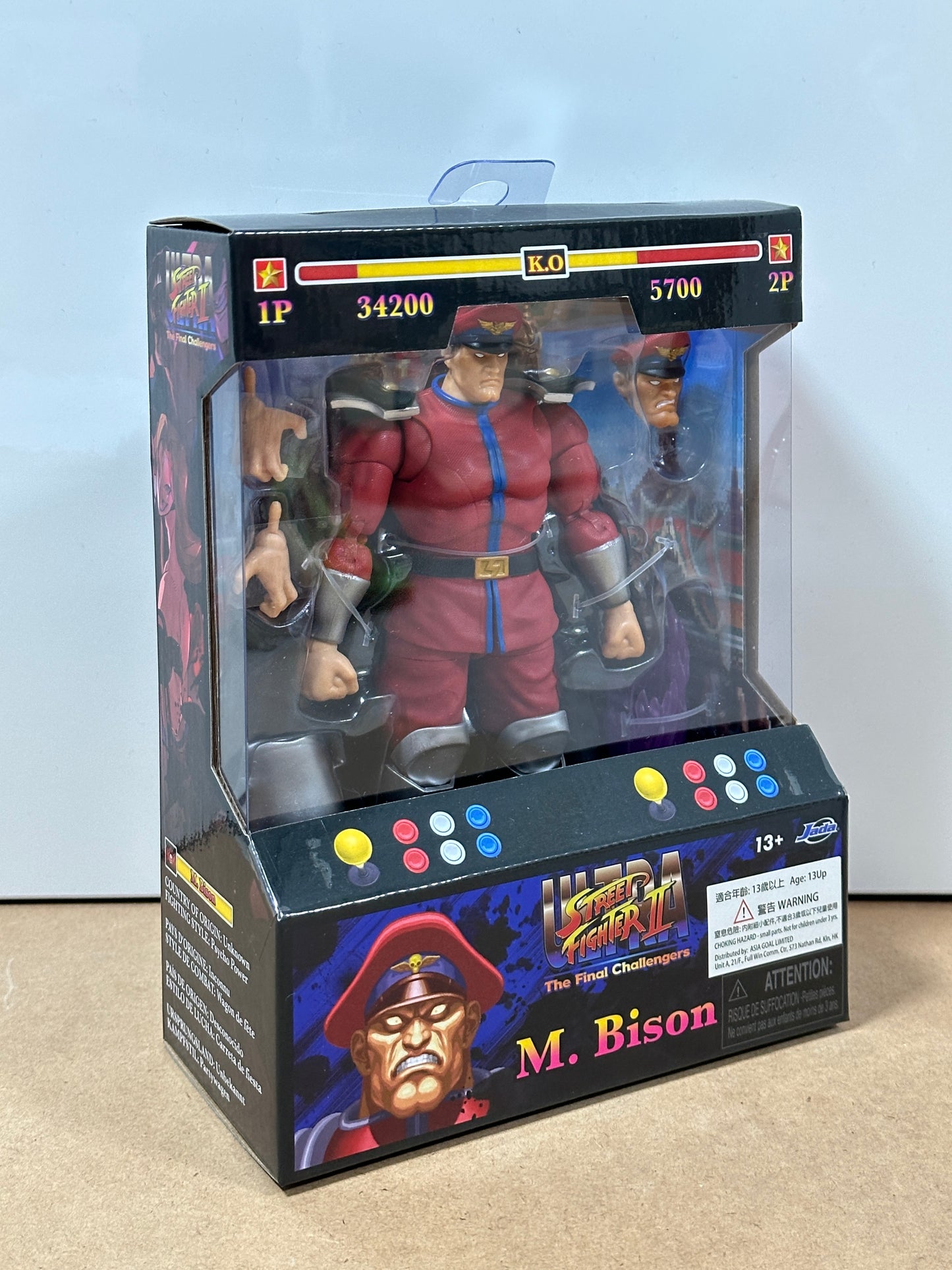 Jada Street Fighters JD34219 M.Bison ストリートファイター ベガ