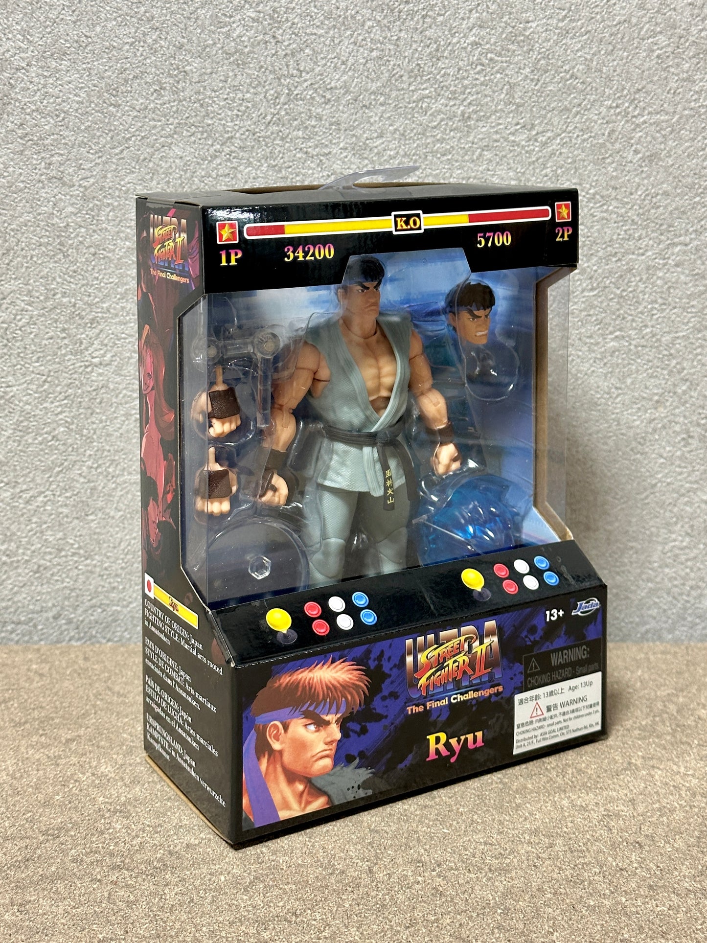 Jada Street Fighters JD35425 RYU ストリートファイター リュウ ( Player 2 color )