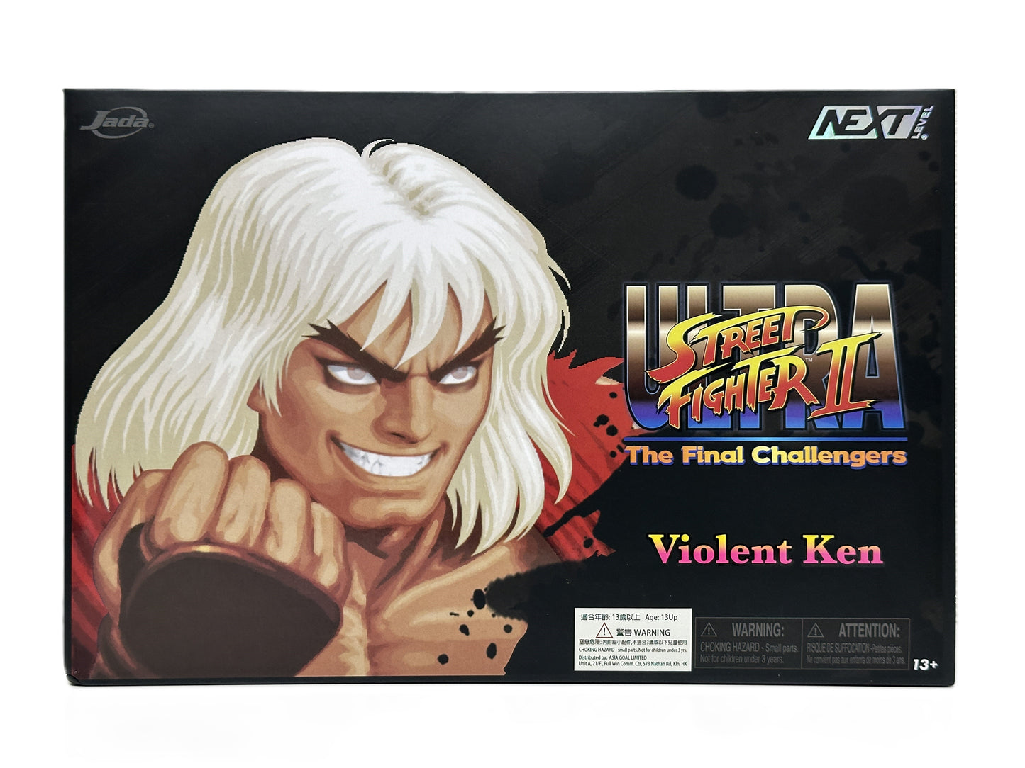 Jada Street Fighters JD35552 Next Level Violent Ken ストリートファイター 次のレベル バイオレントケン