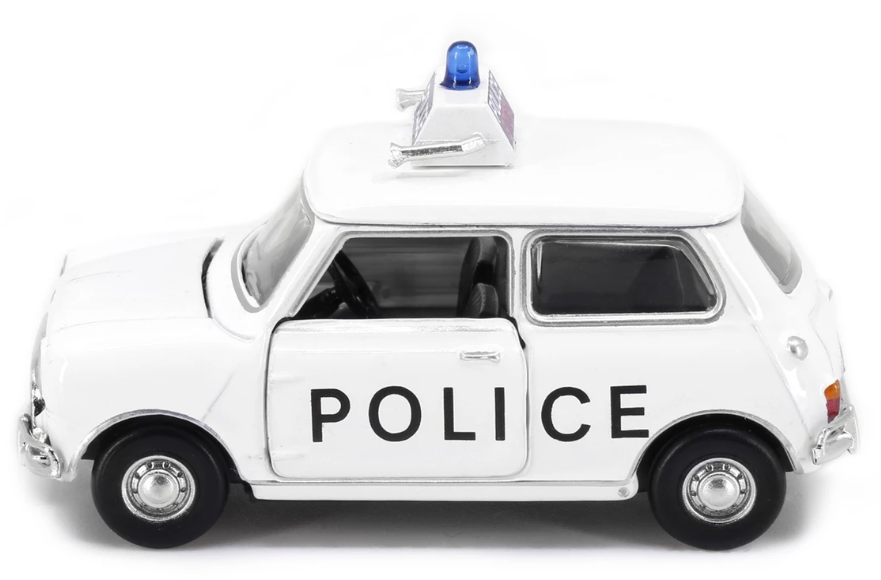 Tiny City UK20 Die-cast Model Car - Mini Cooper Mk II Liverpool and Bootle Constabulary (White) タイニー シティ UK20 ダイキャスト モデルカー - ミニ クーパー Mk II リバプール アンド ブートル警察 (ホワイト)