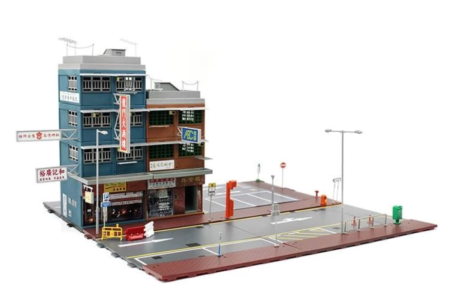 Tiny City Bd3 Hong Kong Old Tenements Street Diorama Tiny City Bd3 Hong Kong Old Tenements Street Diorama