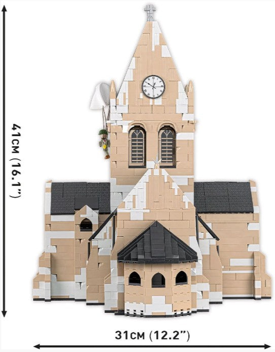 コビー COBI 2299 Sainte-Mère-Église Church 教会 WWII D-Day