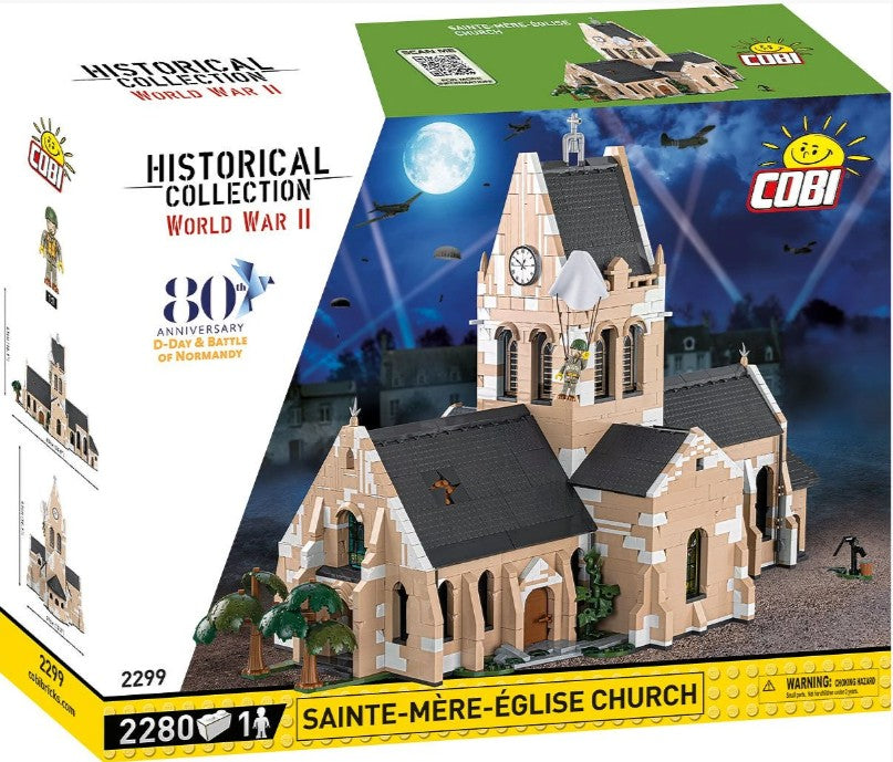 コビー COBI 2299 Sainte-Mère-Église Church 教会 WWII D-Day