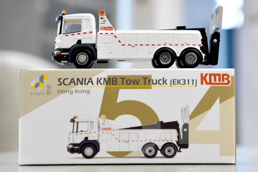 Tiny City Die-cast Model Car - 1/ 110 KMB SCANIA Tow Truck EK311 タイニーシティ ダイキャストモデルカー - 1/110 KMB SCANIA レッカー車 EK311