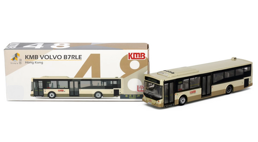 Tiny City KMB48 Die-cast Model Car - KMB VOLVO B7RLE Training Bus トレーニングバス