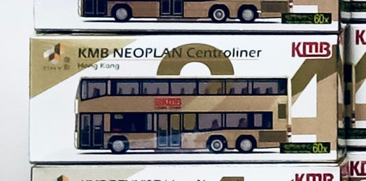 Tiny City Die-cast Model Car - KMB NEOPLAN Centroliner (60X) タイニーシティ ダイキャストモデルカー - KMB NEOPLAN セントロライナー (60X)