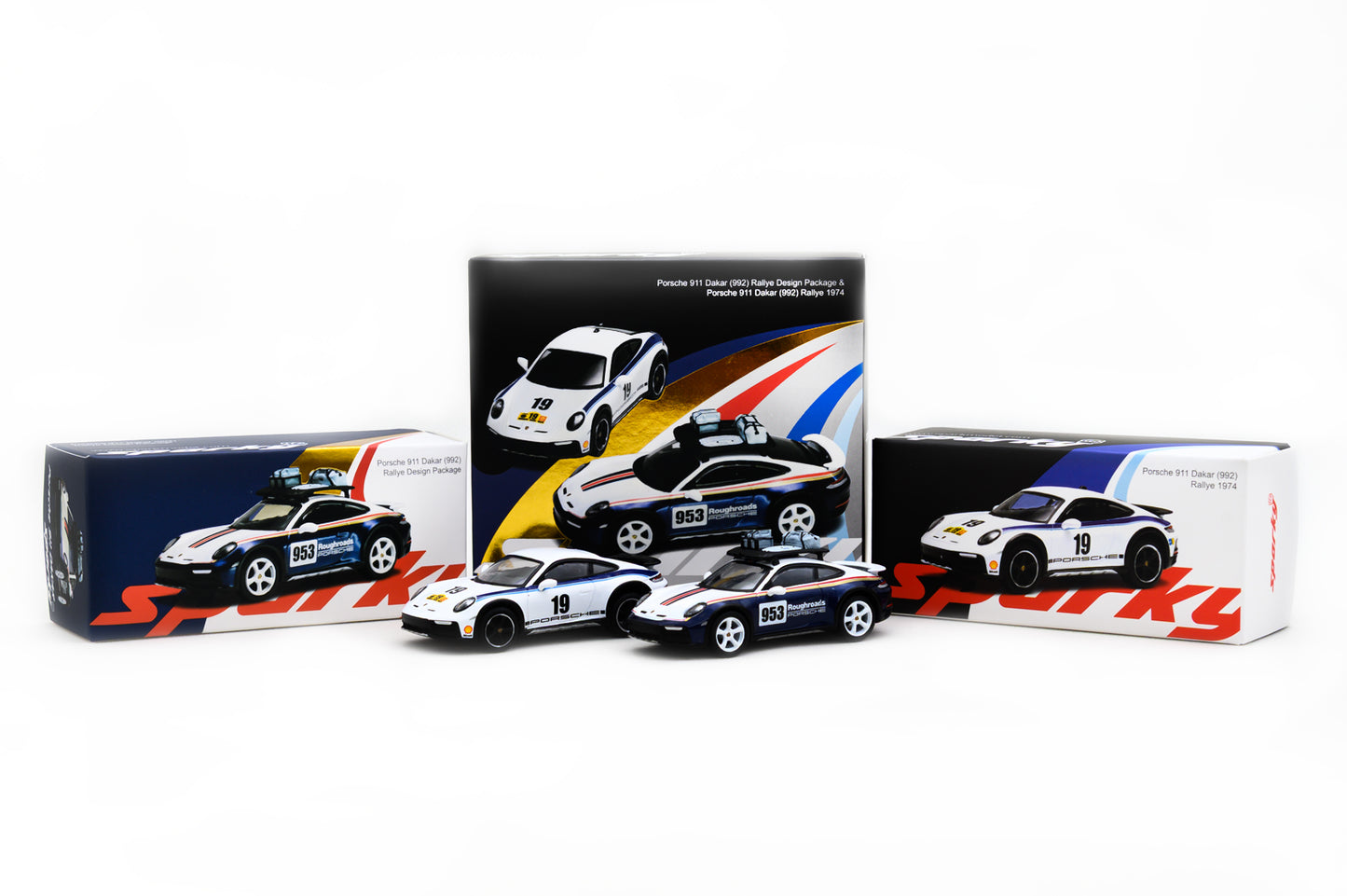 微影 Sparky ポルシェ Porsche 911 Dakar Rally