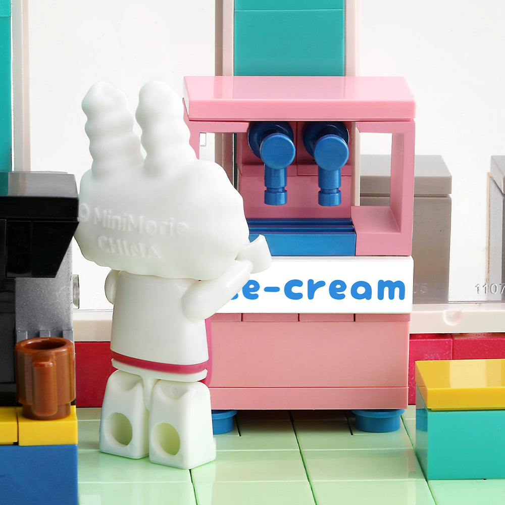 Oxford オックスフォード バニーコンビニ コンビニエンスストア Bunni Konbiny BK3741 ブロック玩具