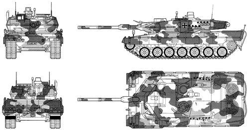 Oxford オックスフォード ブリックマニア レオパルト2A6 戦車 Brick mania Leopard Tank BM35242 ミリタリーブロック玩具
