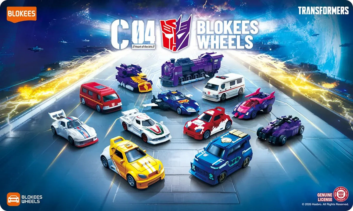 Blokees Wheels Transformers C04 Heart of the Ark ブロッキーズホイール トランスフォーマー ブラインド 1BOX/12個入り 新品未開封