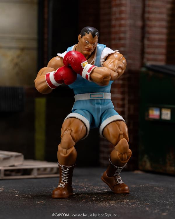 JADA TOYS Street Fighter ストリートファイター Balrog（マイク・バイソン）1/12 アクションフィギュア JD35741