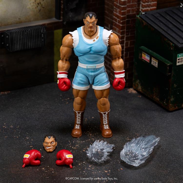JADA TOYS Street Fighter ストリートファイター Balrog（マイク・バイソン）1/12 アクションフィギュア JD35741