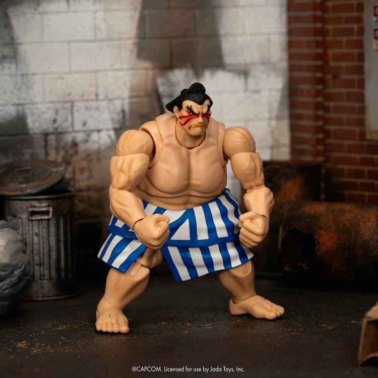 JADA TOYS Street Fighter ストリートファイター E.Honda（エドモンド本田）1/12 アクションフィギュア JD35740
