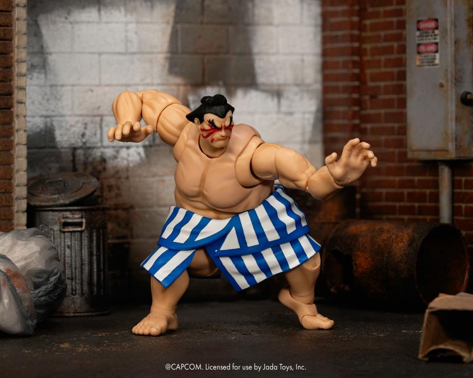 JADA TOYS Street Fighter ストリートファイター E.Honda（エドモンド本田）1/12 アクションフィギュア JD35740