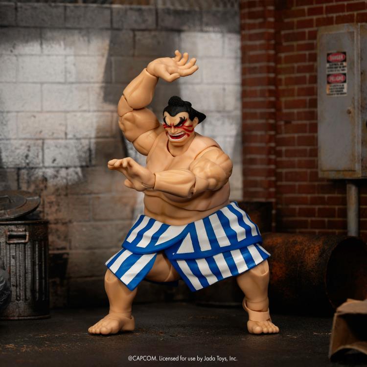 JADA TOYS Street Fighter ストリートファイター E.Honda（エドモンド本田）1/12 アクションフィギュア JD35740