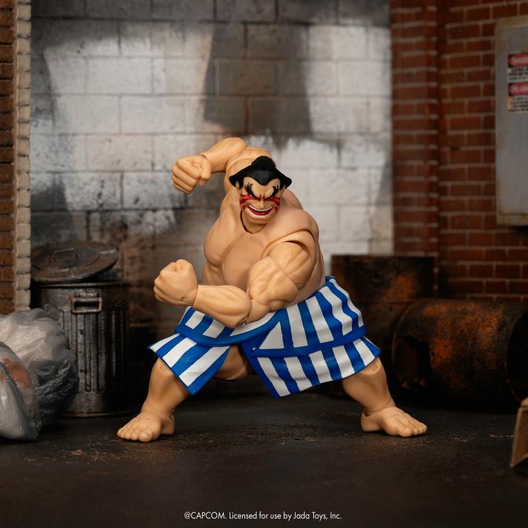 JADA TOYS Street Fighter ストリートファイター E.Honda（エドモンド本田）1/12 アクションフィギュア JD35740