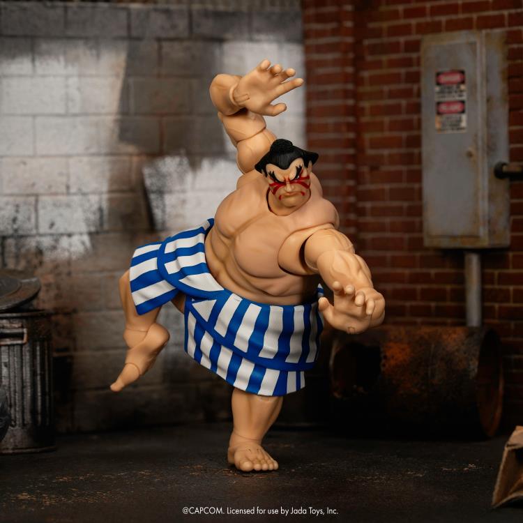 JADA TOYS Street Fighter ストリートファイター E.Honda（エドモンド本田）1/12 アクションフィギュア JD35740