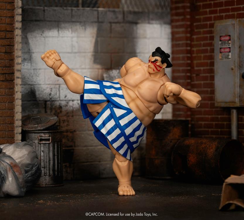 JADA TOYS Street Fighter ストリートファイター E.Honda（エドモンド本田）1/12 アクションフィギュア JD35740