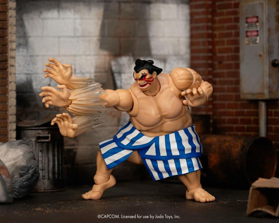 JADA TOYS Street Fighter ストリートファイター E.Honda（エドモンド本田）1/12 アクションフィギュア JD35740
