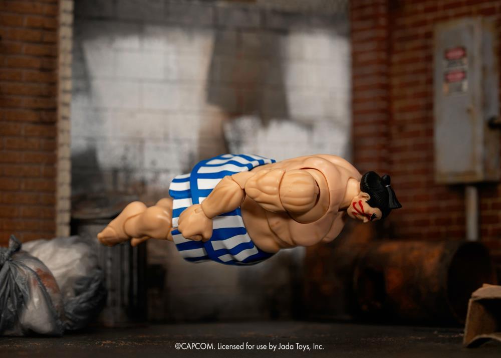 JADA TOYS Street Fighter ストリートファイター E.Honda（エドモンド本田）1/12 アクションフィギュア JD35740