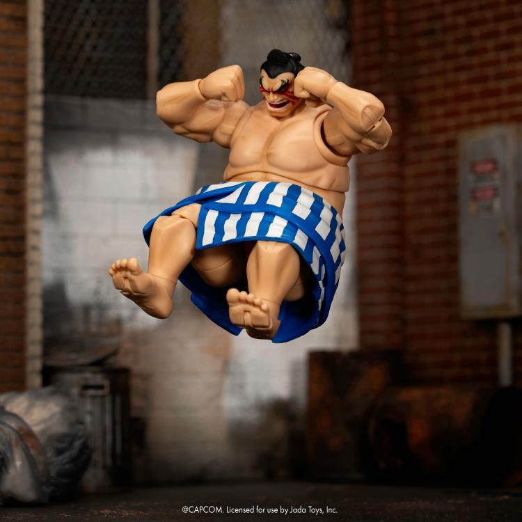 JADA TOYS Street Fighter ストリートファイター E.Honda（エドモンド本田）1/12 アクションフィギュア JD35740