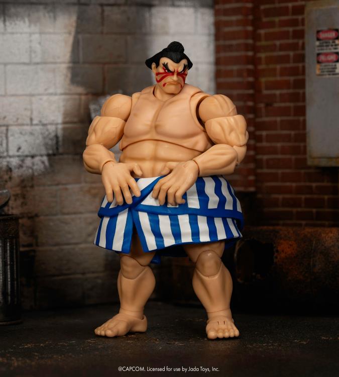 JADA TOYS Street Fighter ストリートファイター E.Honda（エドモンド本田）1/12 アクションフィギュア JD35740
