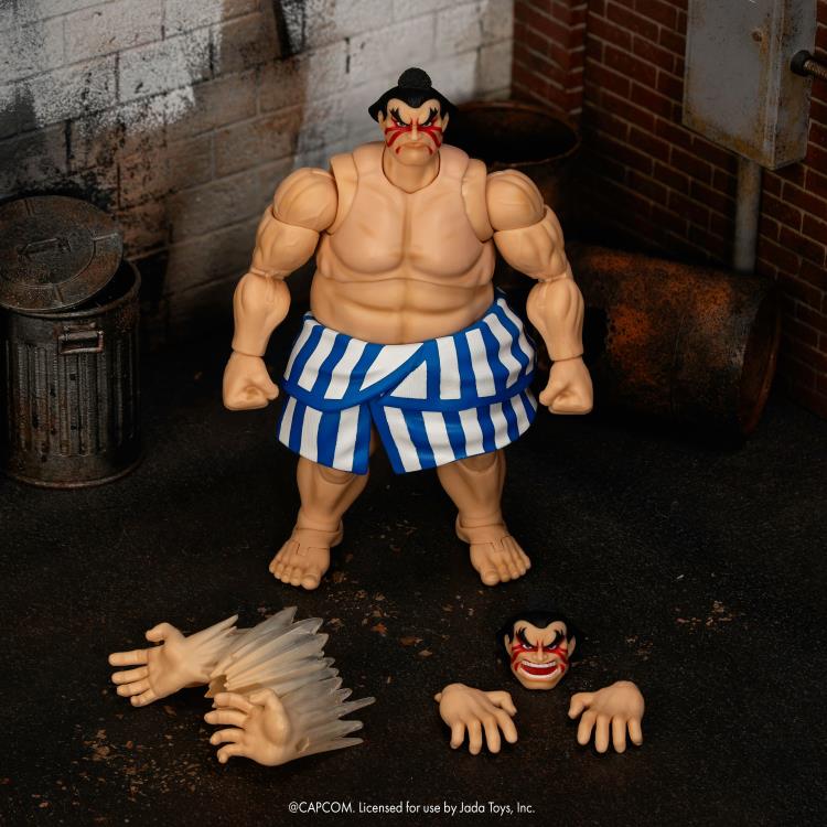JADA TOYS Street Fighter ストリートファイター E.Honda（エドモンド本田）1/12 アクションフィギュア JD35740