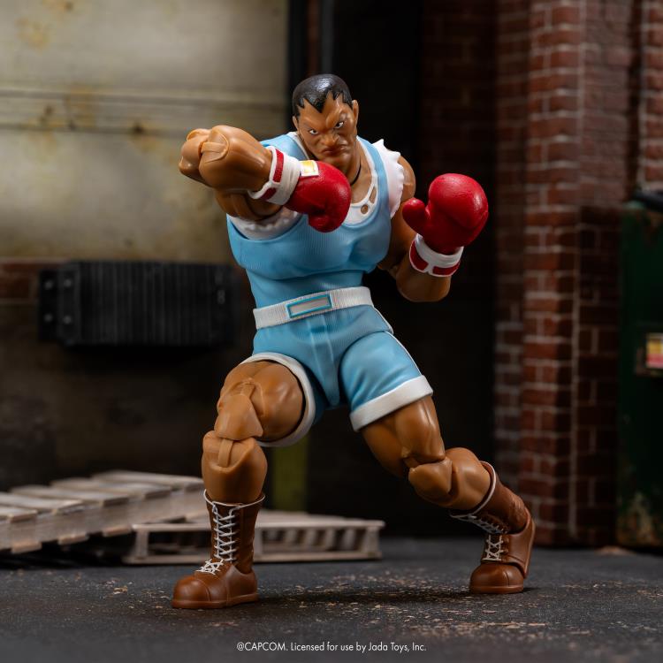 JADA TOYS Street Fighter ストリートファイター Balrog（マイク・バイソン）1/12 アクションフィギュア JD35741