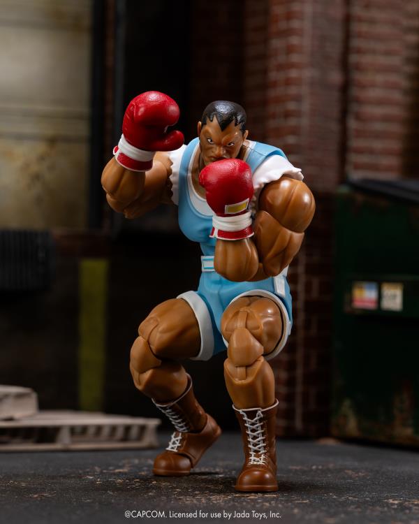 JADA TOYS Street Fighter ストリートファイター Balrog（マイク・バイソン）1/12 アクションフィギュア JD35741