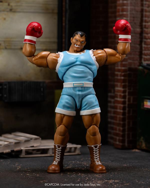 JADA TOYS Street Fighter ストリートファイター Balrog（マイク・バイソン）1/12 アクションフィギュア JD35741