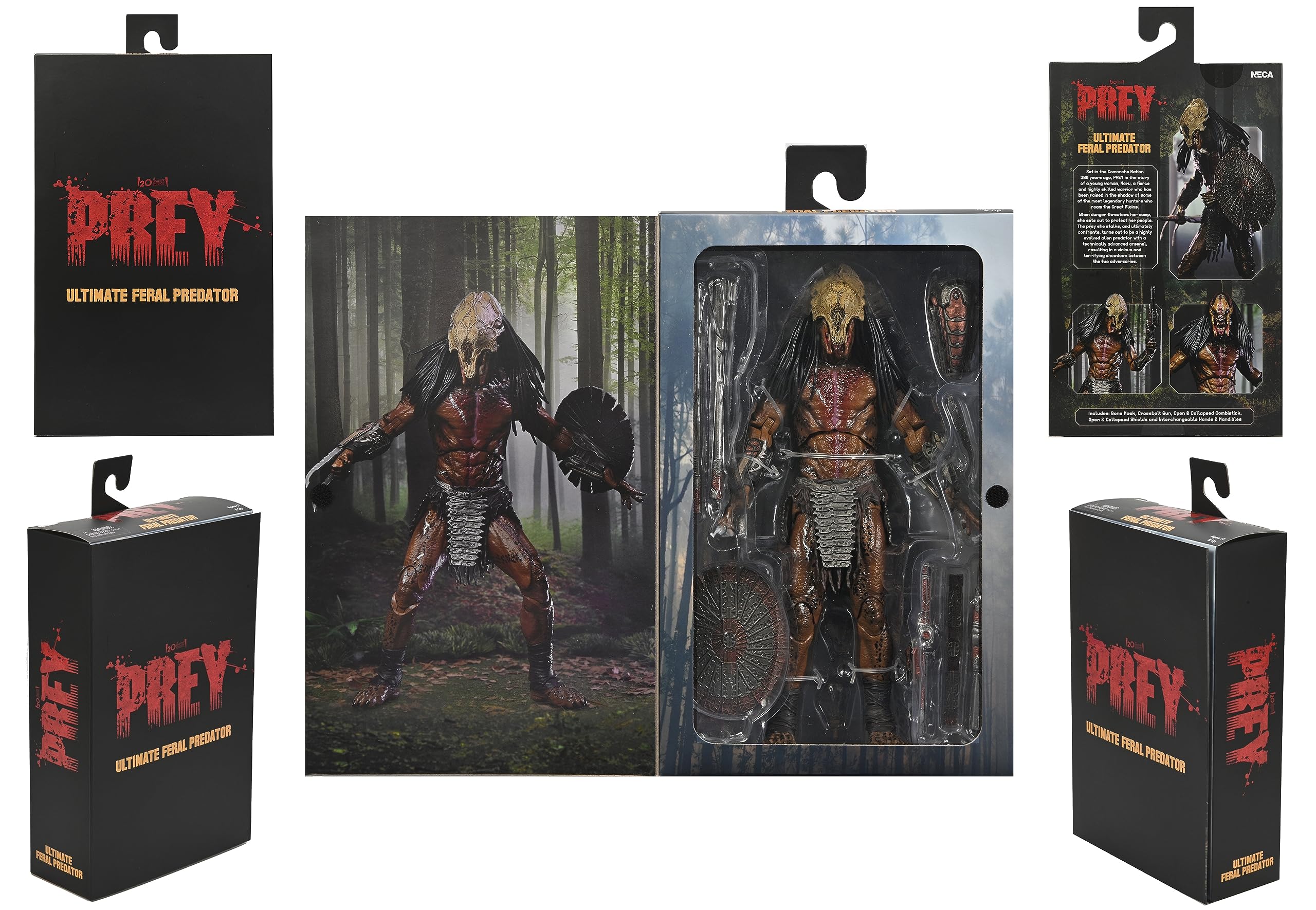 ぽん助ぽん？専用 BK4 PREDATOR ほぼ新品 PREY 7” Scale Action Figure – Ultimate Feral Predator PREY 7インチ