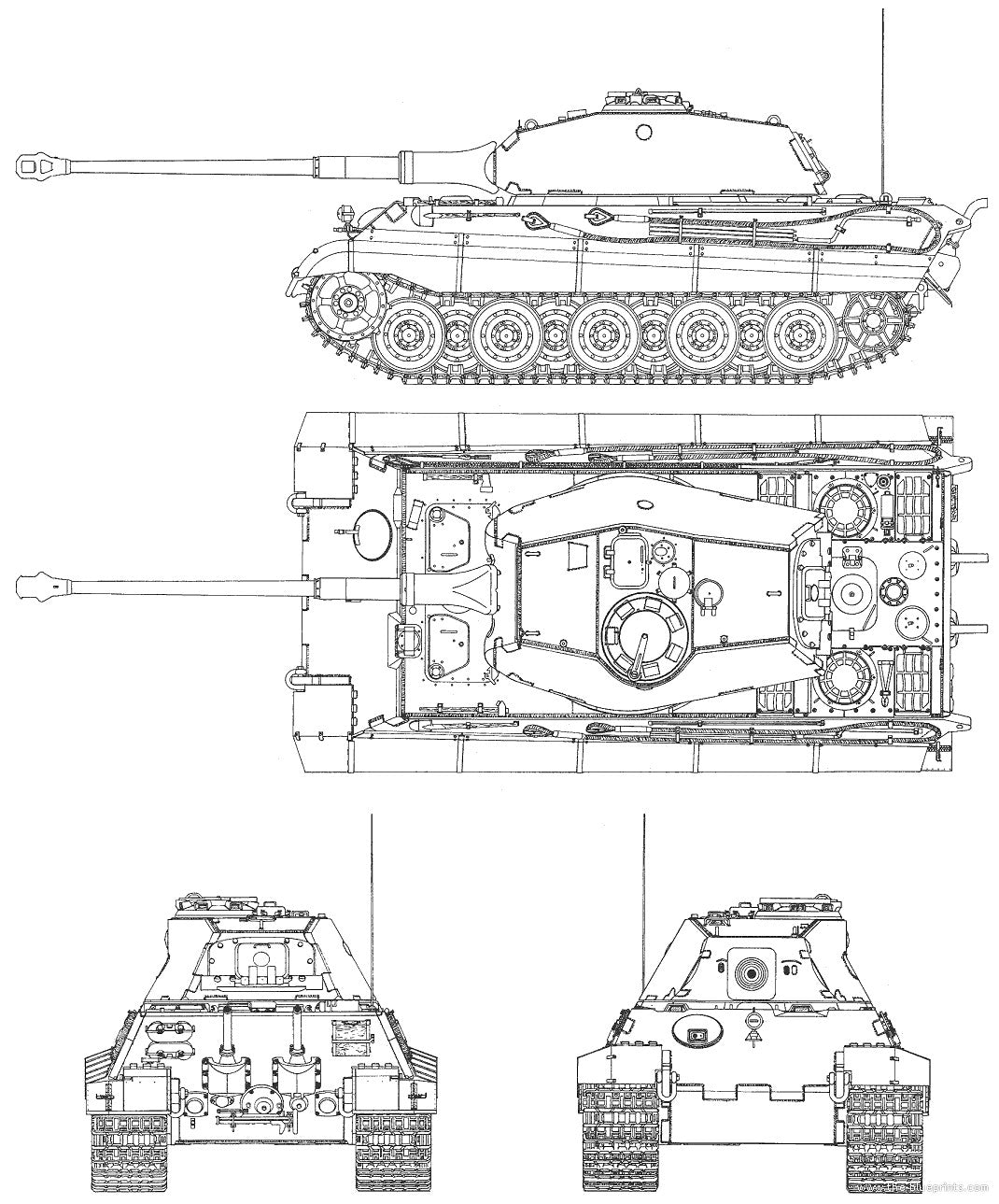 Oxford オックスフォード ブリックマニア ドイツ軍 キング・タイガー 戦車 Brick mania GERMAN KING TIGER Tank BM35232 ミリタリーブロック玩具